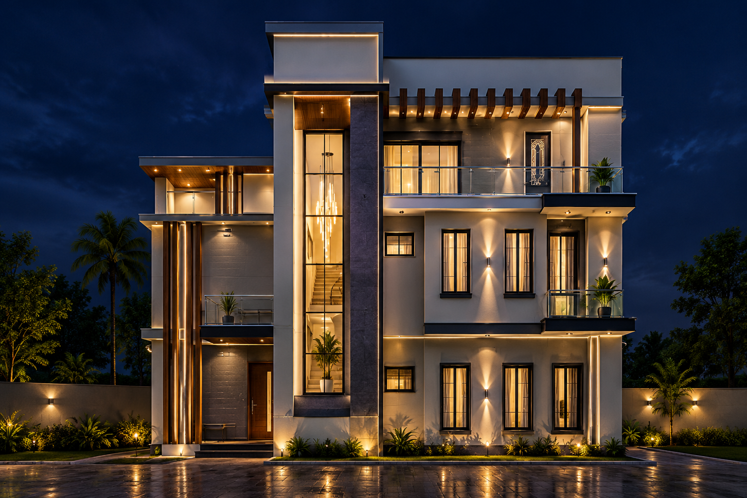 Triplex residential building design project in Kano